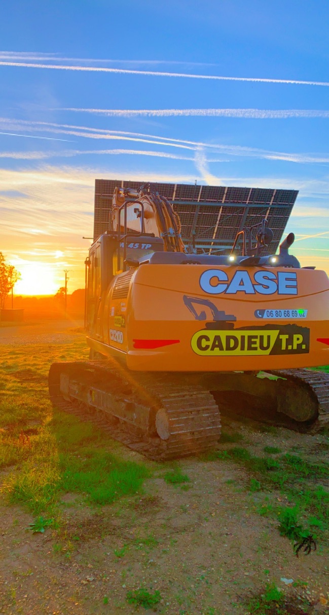 Engin travaux publics saint aignan